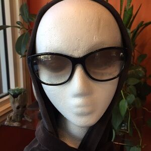 Emporio Armani sunglasses, black, gradient lenses